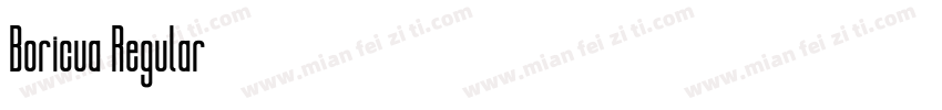 Boricua Regular字体转换